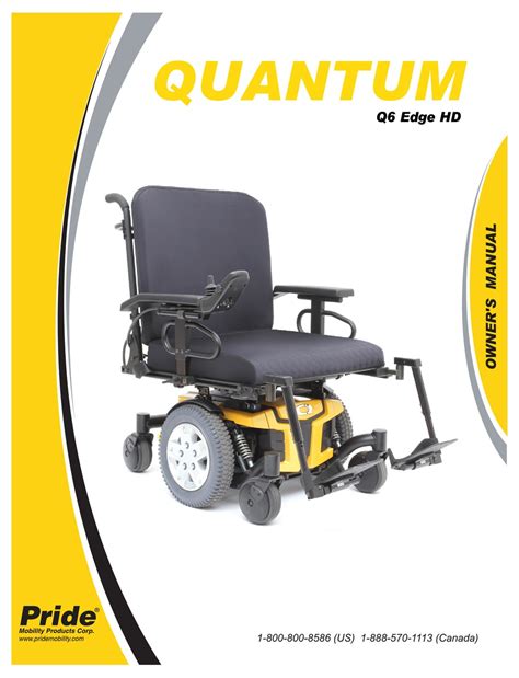 View and Download Pride Quantum Q6 Edge HD owner's manual online. Quantum Q6 Edge HD. Quantum Q6 Edge HD wheelchair pdf manual download.